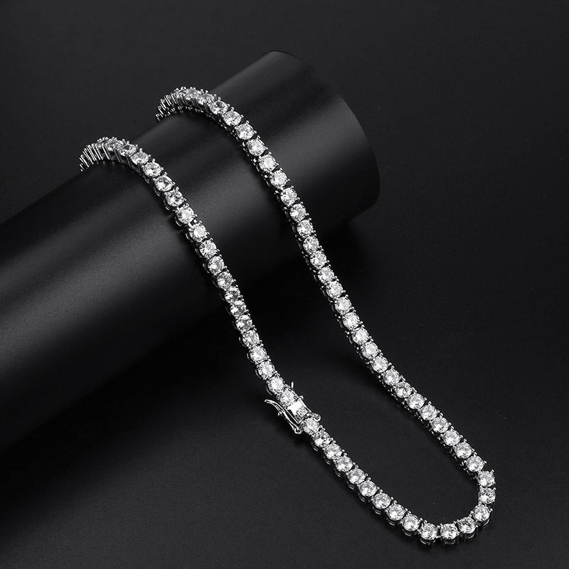 4mm VVS Moissanite Tennis Chain