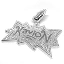 custom rugrats jewellery name pendant