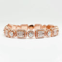 Gold Moissanite Bracelet