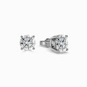 6.5mm Studs 925 Silver VVS Moissanite Earrings