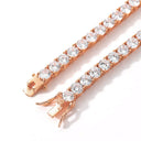 tennis bracelet for men and women rose gold 5mm 