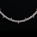 4mm Pear Accent Tennis Chain