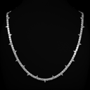 4mm Pear Accent Tennis Chain