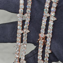 4mm Pear Accent Tennis Chain
