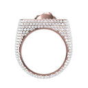 Queen's Portrait Iced Ring
