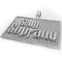 the sopranos and the godfather inspired pendant jewellery